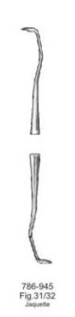 786-945 Инструмент для удаления зубного камня Хаубайля BD-1480/19