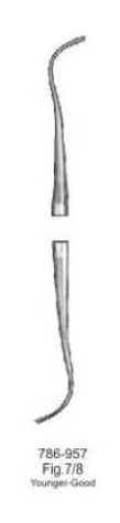 786-957 Инструмент для удаления зубного камня Янгера-Гуда BD-1480/22