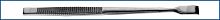 Долото с рифленой ручкой плоское, 8 мм, 175 мм