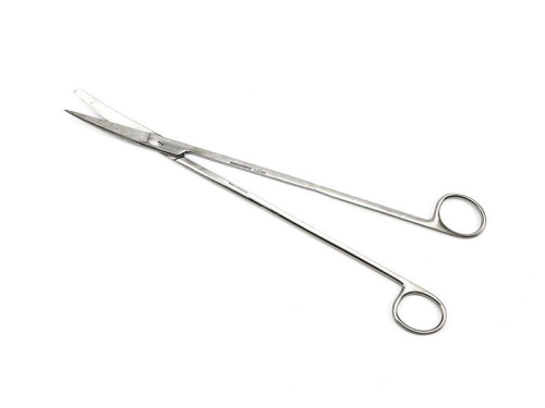 Ножницы для глубоких полостей с одним острым концом, 300 мм (н-126-1s)