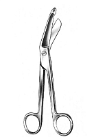 Ножницы д/разрезания повязок с пуговкой г/и 185 мм