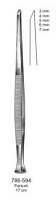 786-594 Долото Партша прямое 17 см 4 мм BD-1042/4 mm